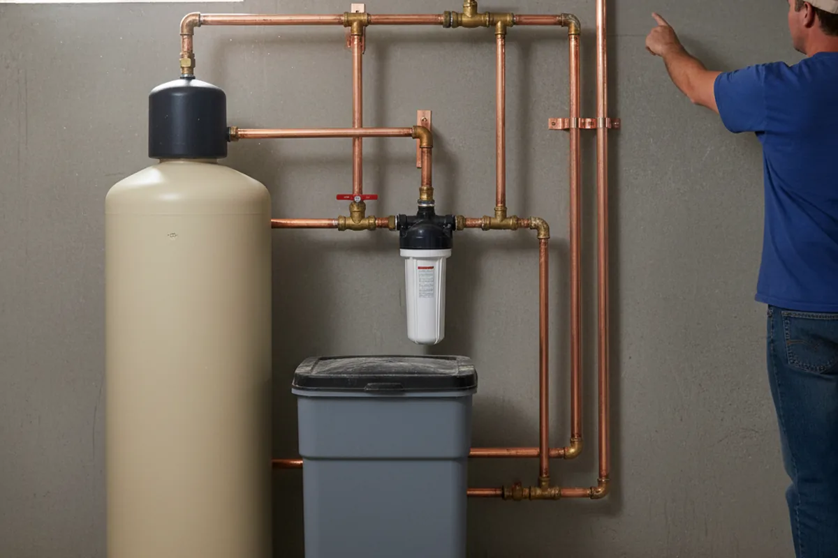 Whole-house water treatment system installed in Highland Park